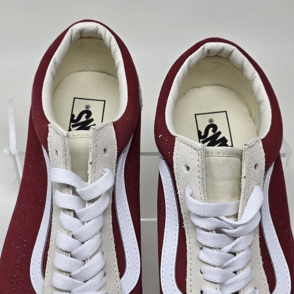 VANS Old Skool Canvas/Suede Fired Brick Skate Shoe Classic Men 9.5 Women 11 New - Picture 9 of 9